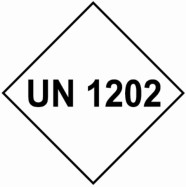 100 x 100mm UN Hazard Label Custom 'UN1263'